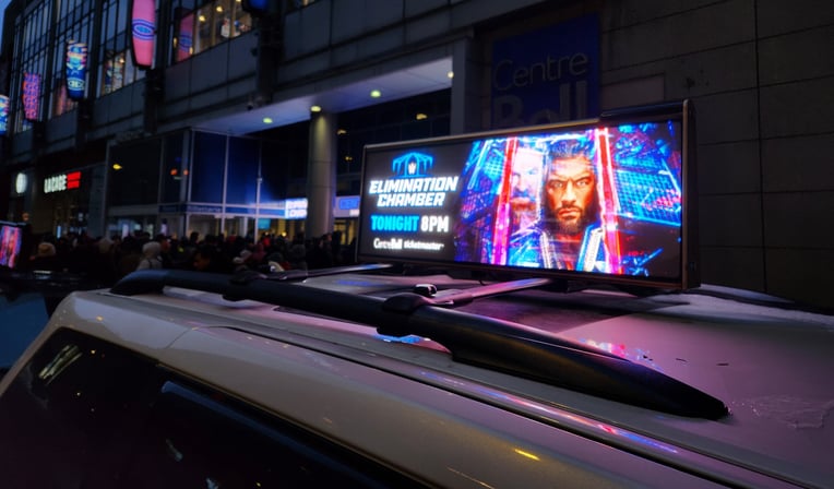 DOOH taxi top 