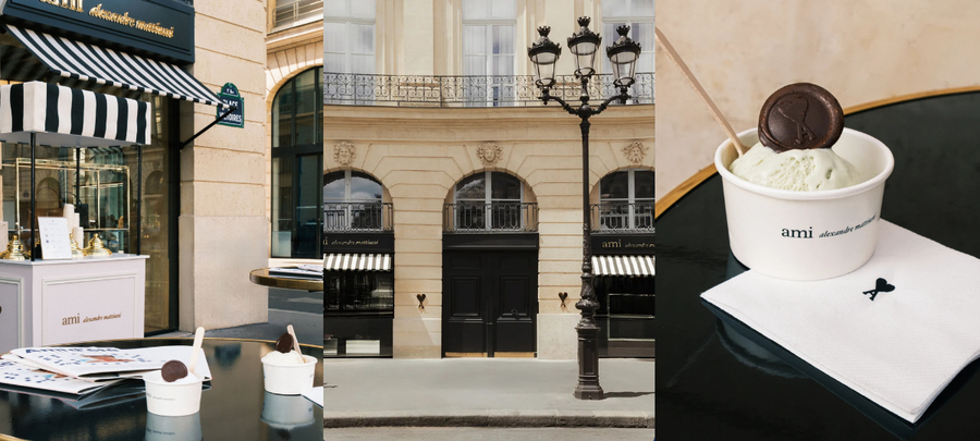 AMI programmatic DOOH campaign x Vistar Media for new pop up store in Paris ice cream