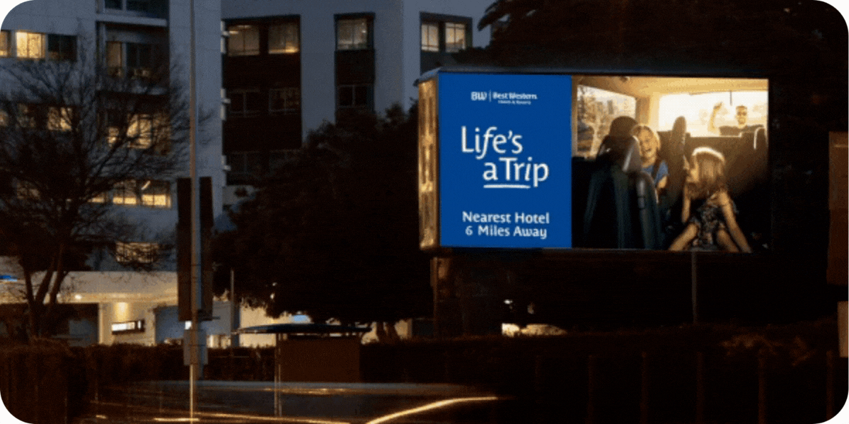 Blog How travel brands like Hyatt and Best Western build loyalty with DOOH