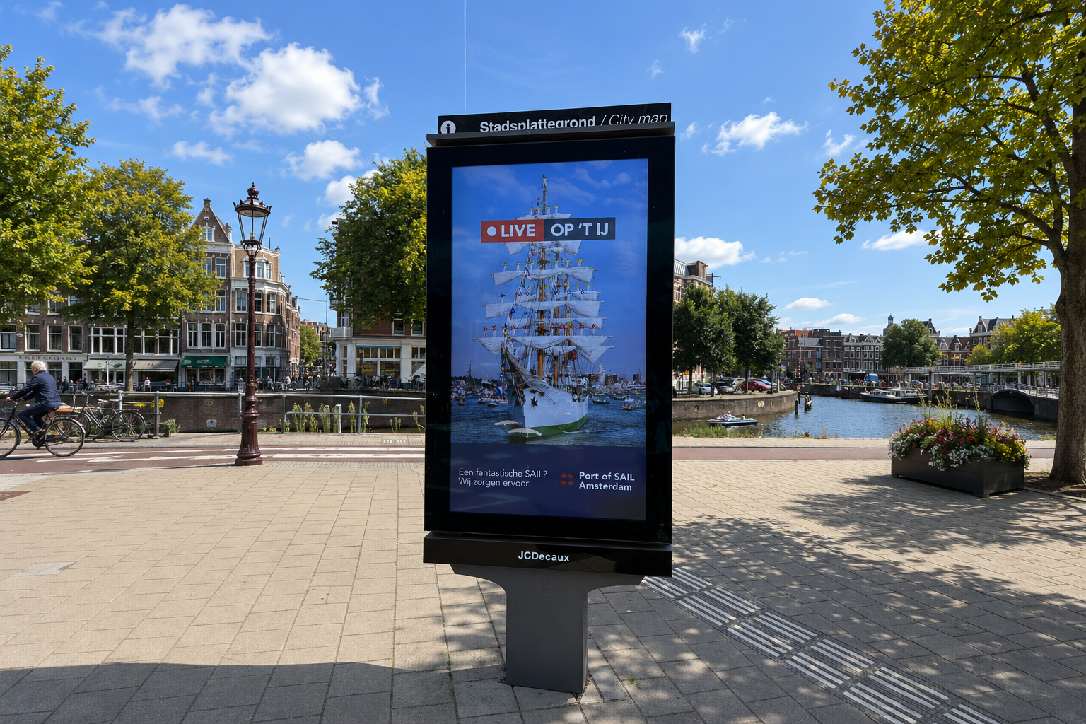 SAIL Amsterdam out of home campaign