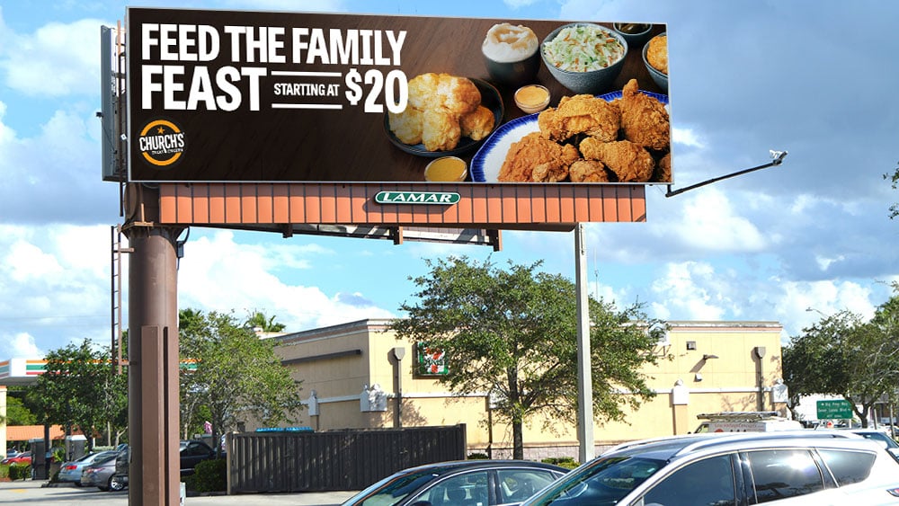 Church's Chicken Billboard