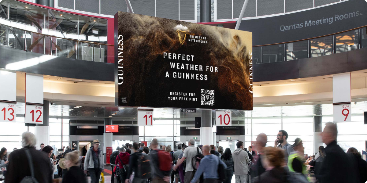 Guiness - DOOH campaign