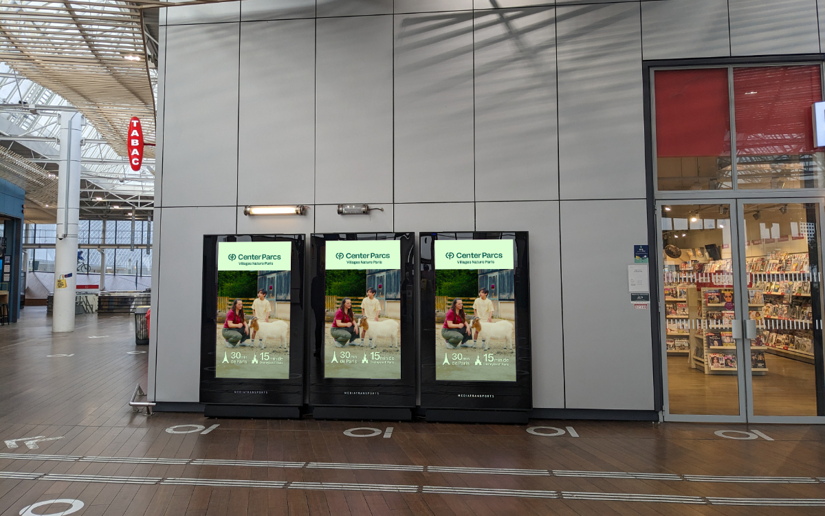 village nature dooh campaign with vistar media