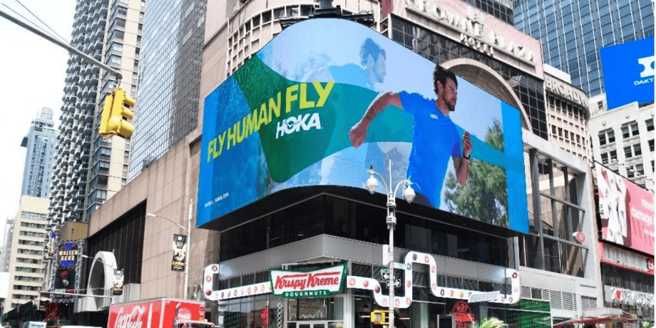 Hoka DOOH Ad
