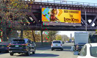 Lamar Billboard over a highway