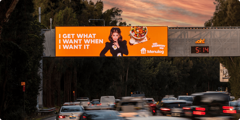 Large format DOOH signage