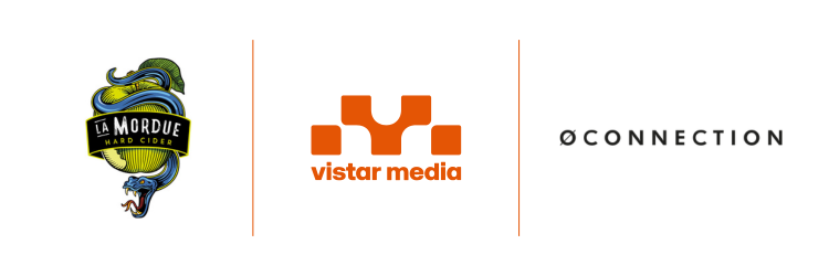 campagne pDOOH la mordue avec vistar media et agence oconnection
