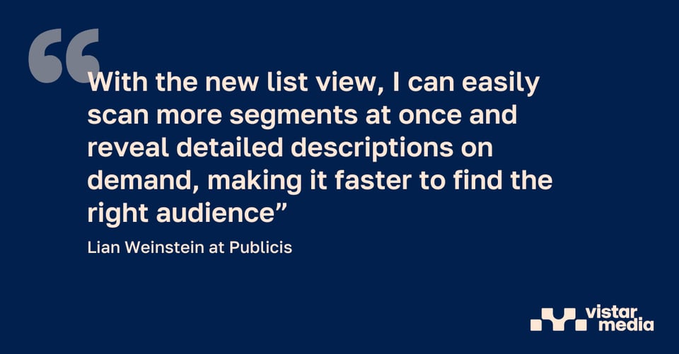 Modular targeting - Publicis quote
