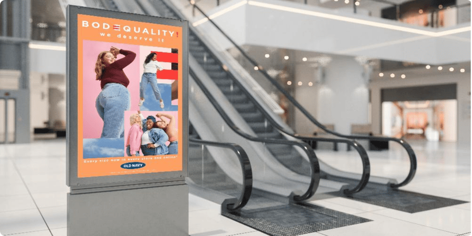 Old Navy DOOH ad-2