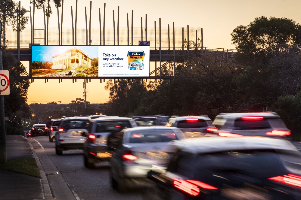 Dulux DOOH campaign