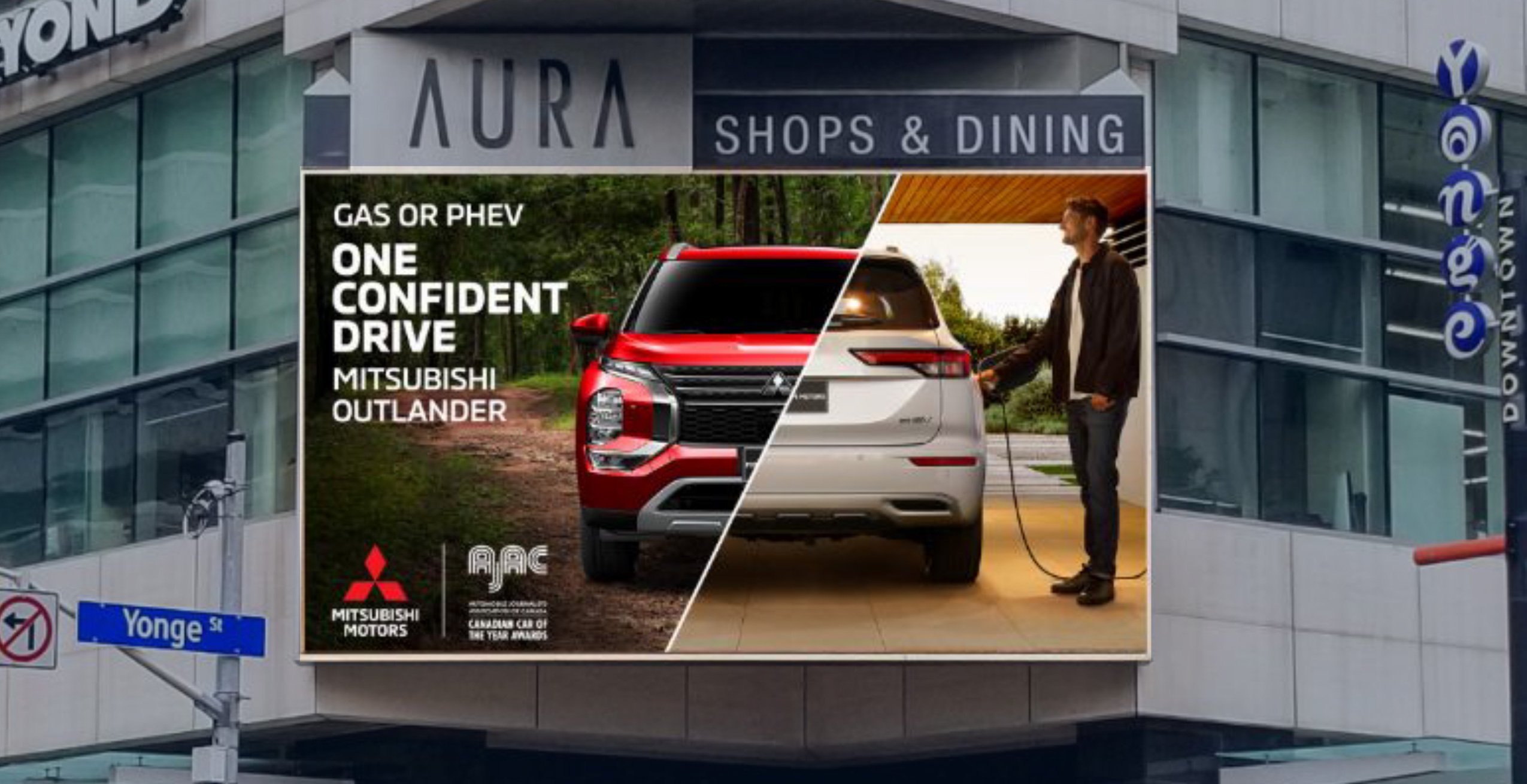 programmatic ooh with mitsubishi