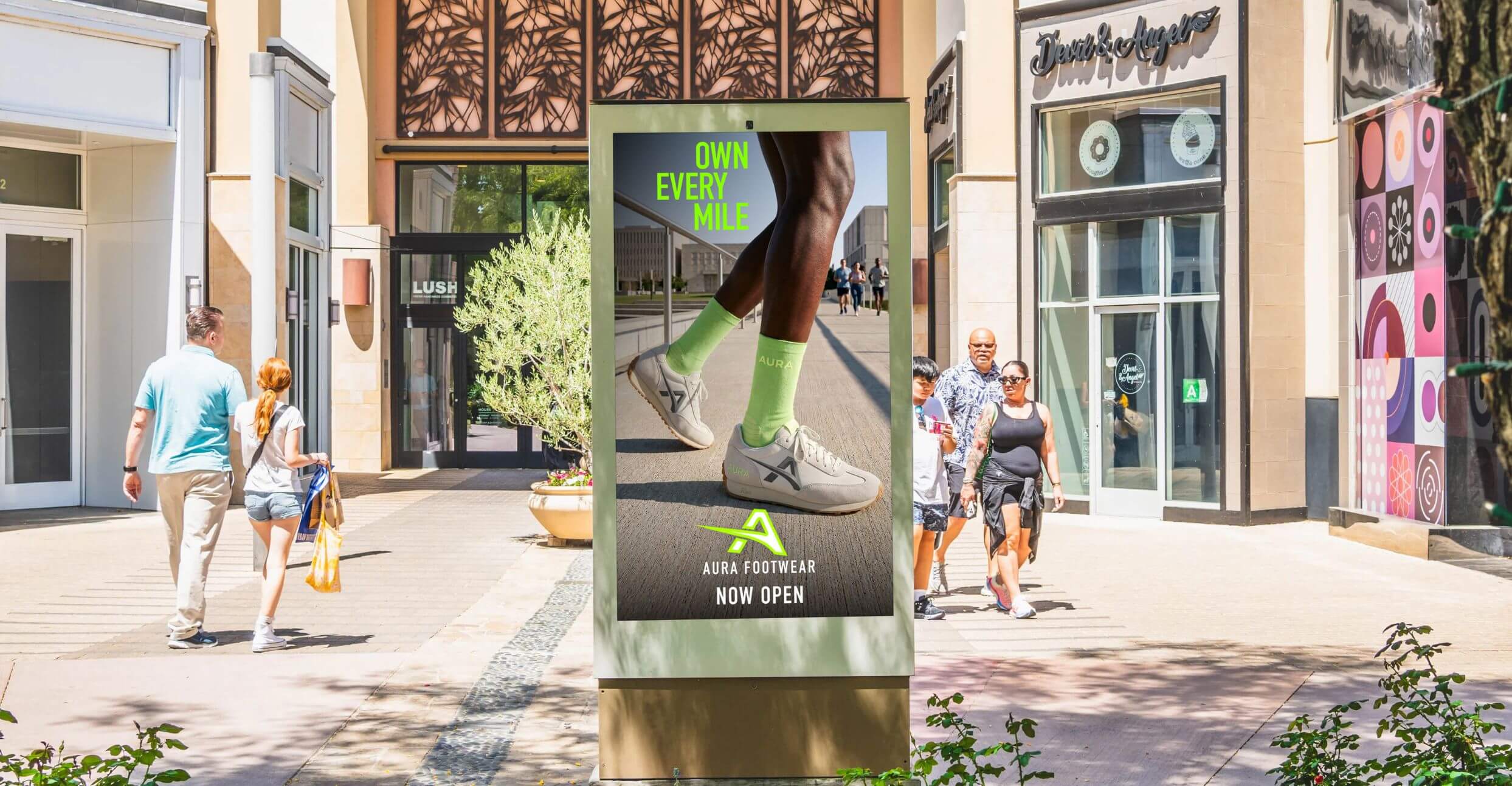 athletic brand dooh