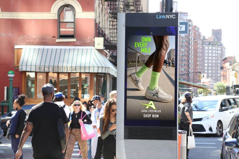 athletic brand dooh