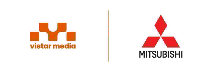 mitsubishi with vistar media