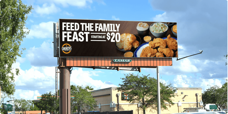 churchs chicken - dooh campaign-1