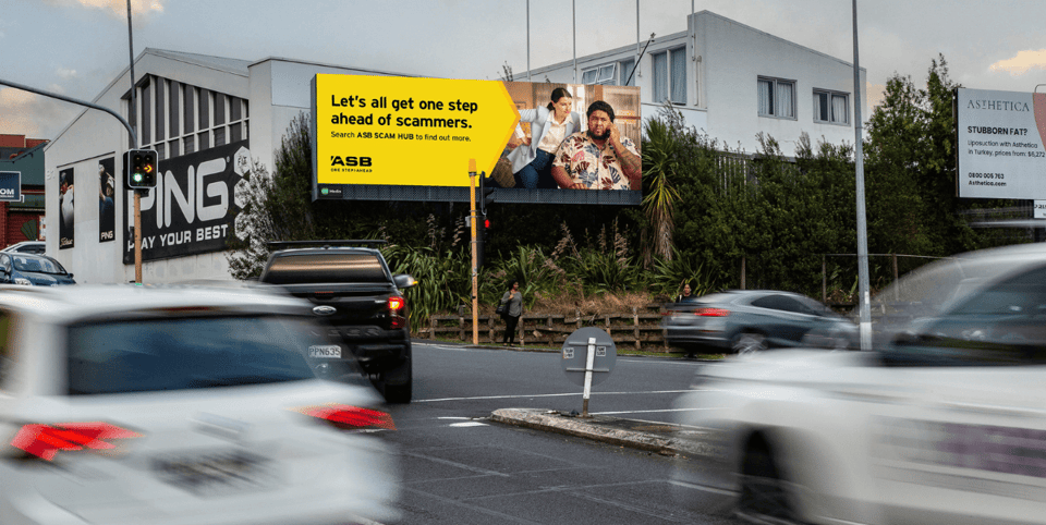 digital and static screens roadside