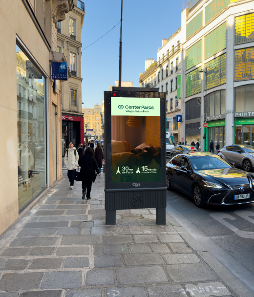 village nature dooh campaign with vistar media