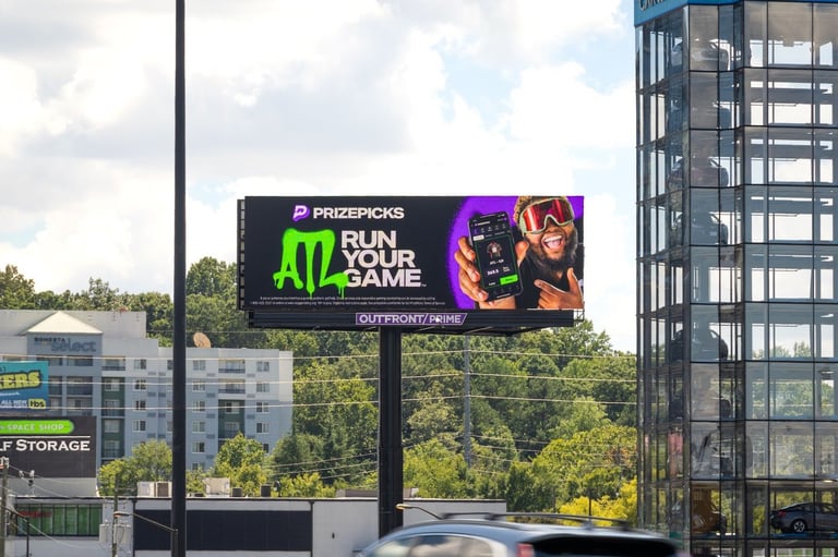 Prizepicks Outfront billboard
