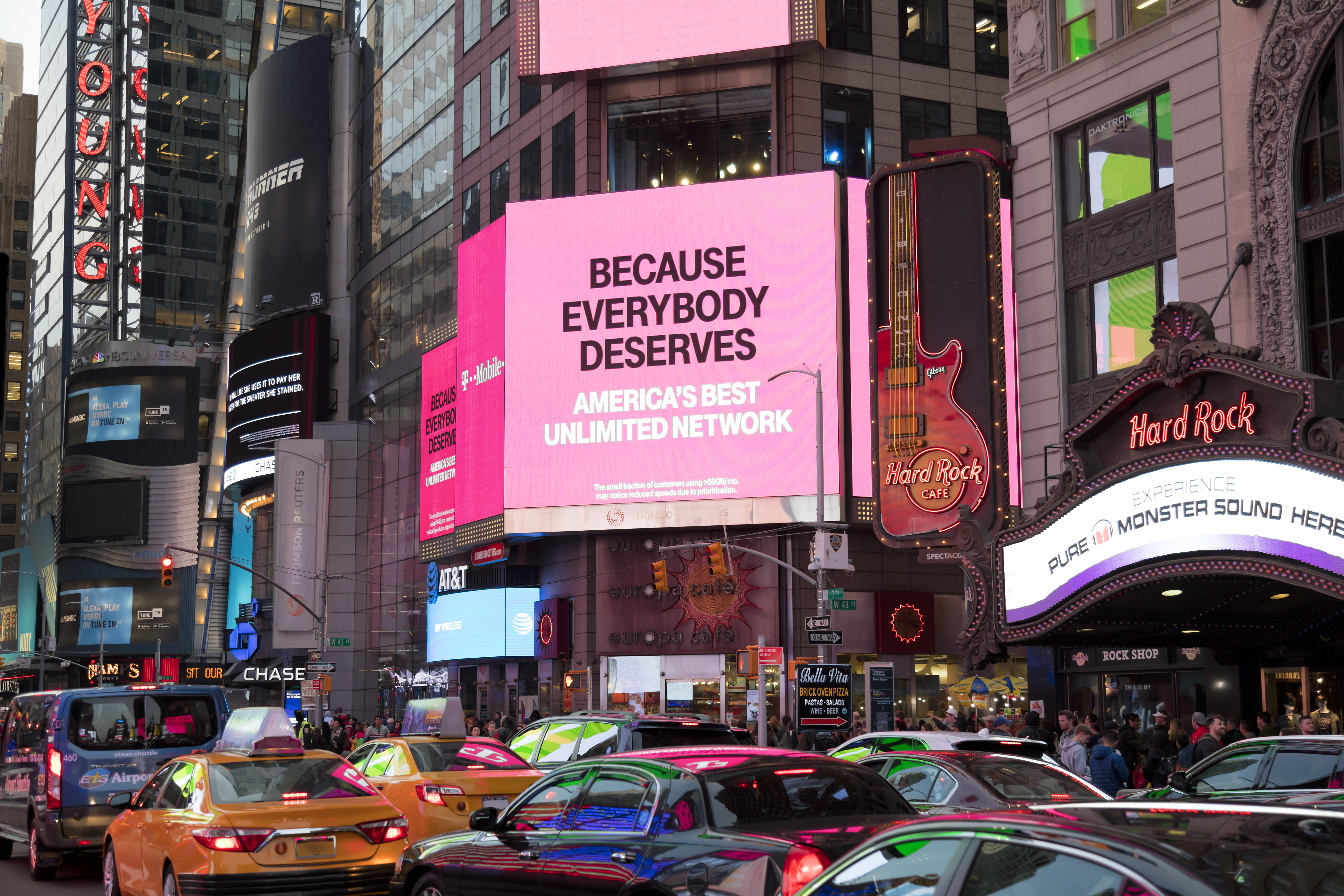 Digital out-of-home screens in New York City