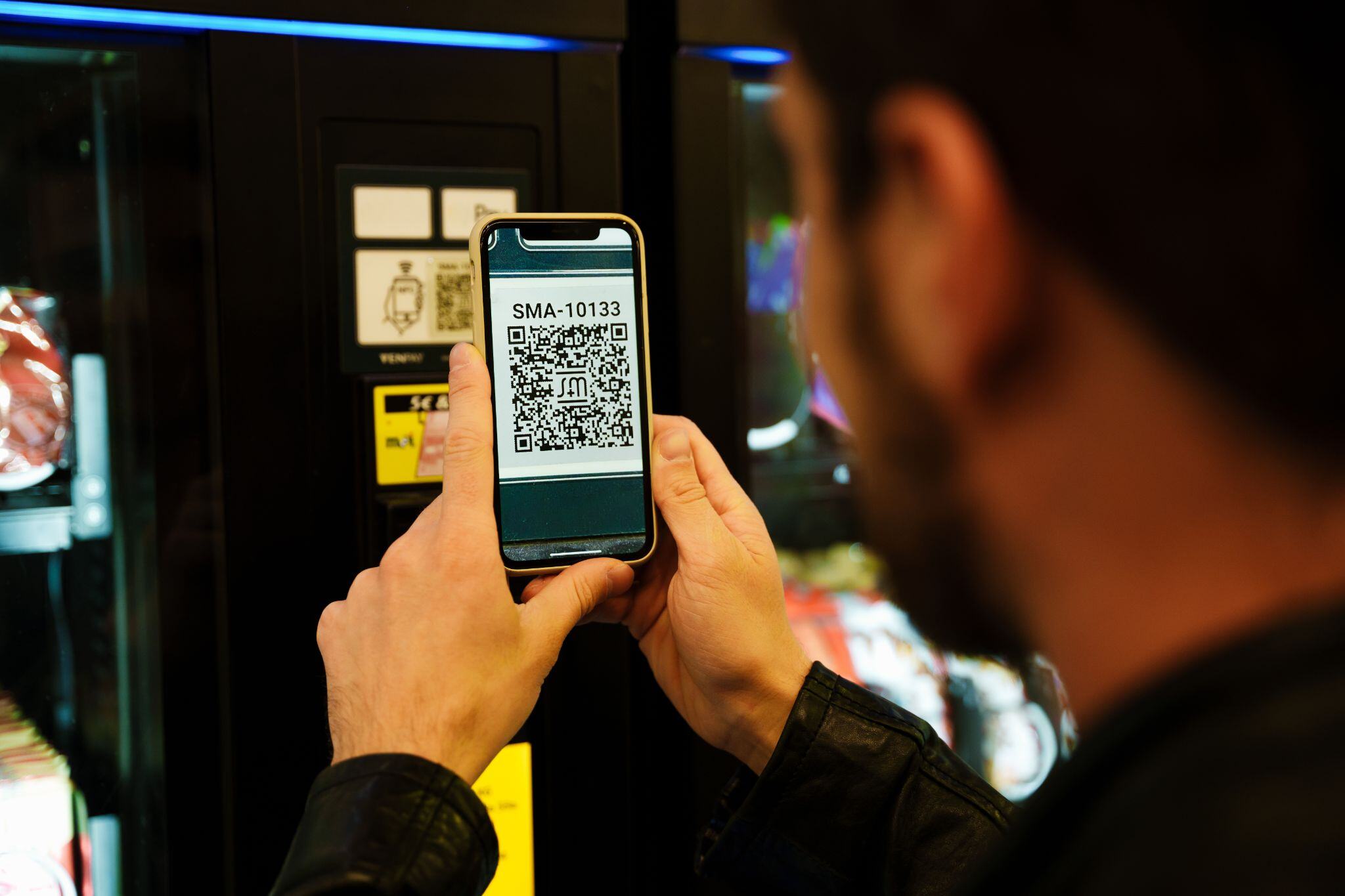 QR code DOOH