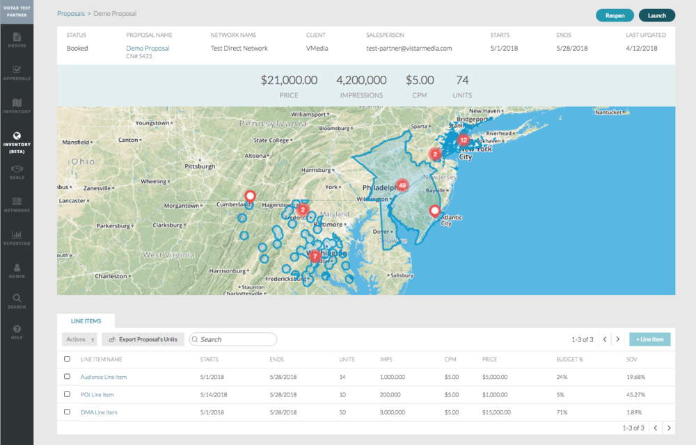 Seamless Planning & Activation with Vistar’s New Inventory Management Tool