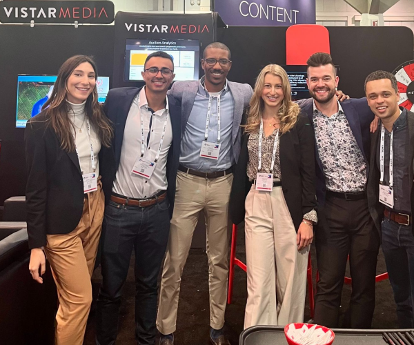 Vistar Media Supply Team at DSE event (careers)