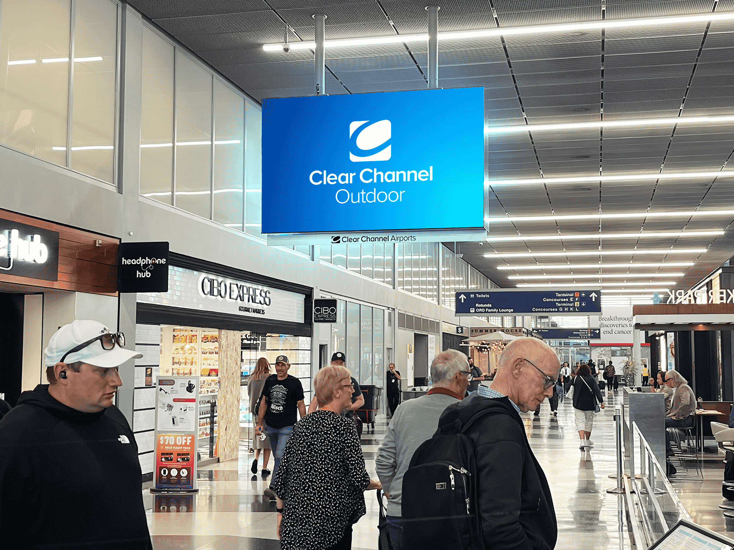 airport screens and gatway