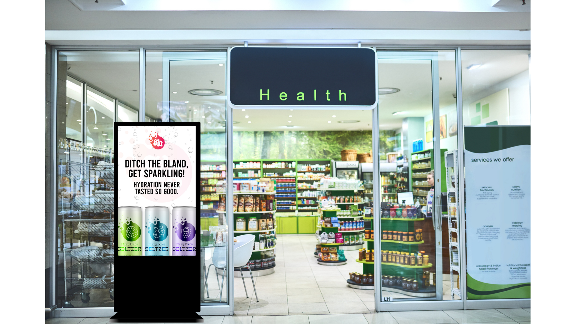 point-of-purchase in-store digital signage strategy