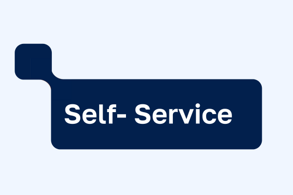 Self Service Blue