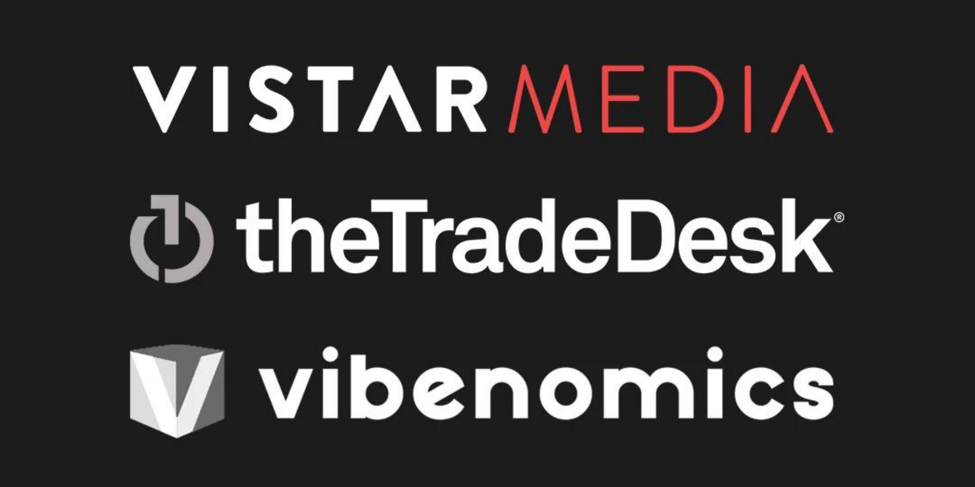 vibenomics and tradedesk partner with vistar media