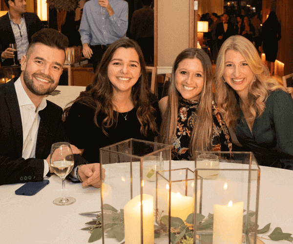 Vistar Employees sitting at a company dinner-1