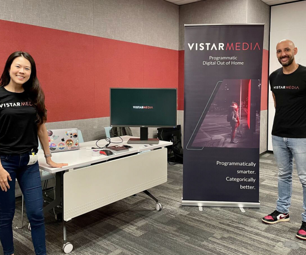 Vistar Media team at the DV360 conference-1