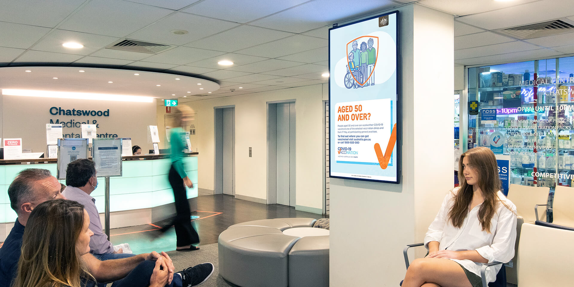 Effective Healthcare Industry Advertising DOOH Point of Care Marketing