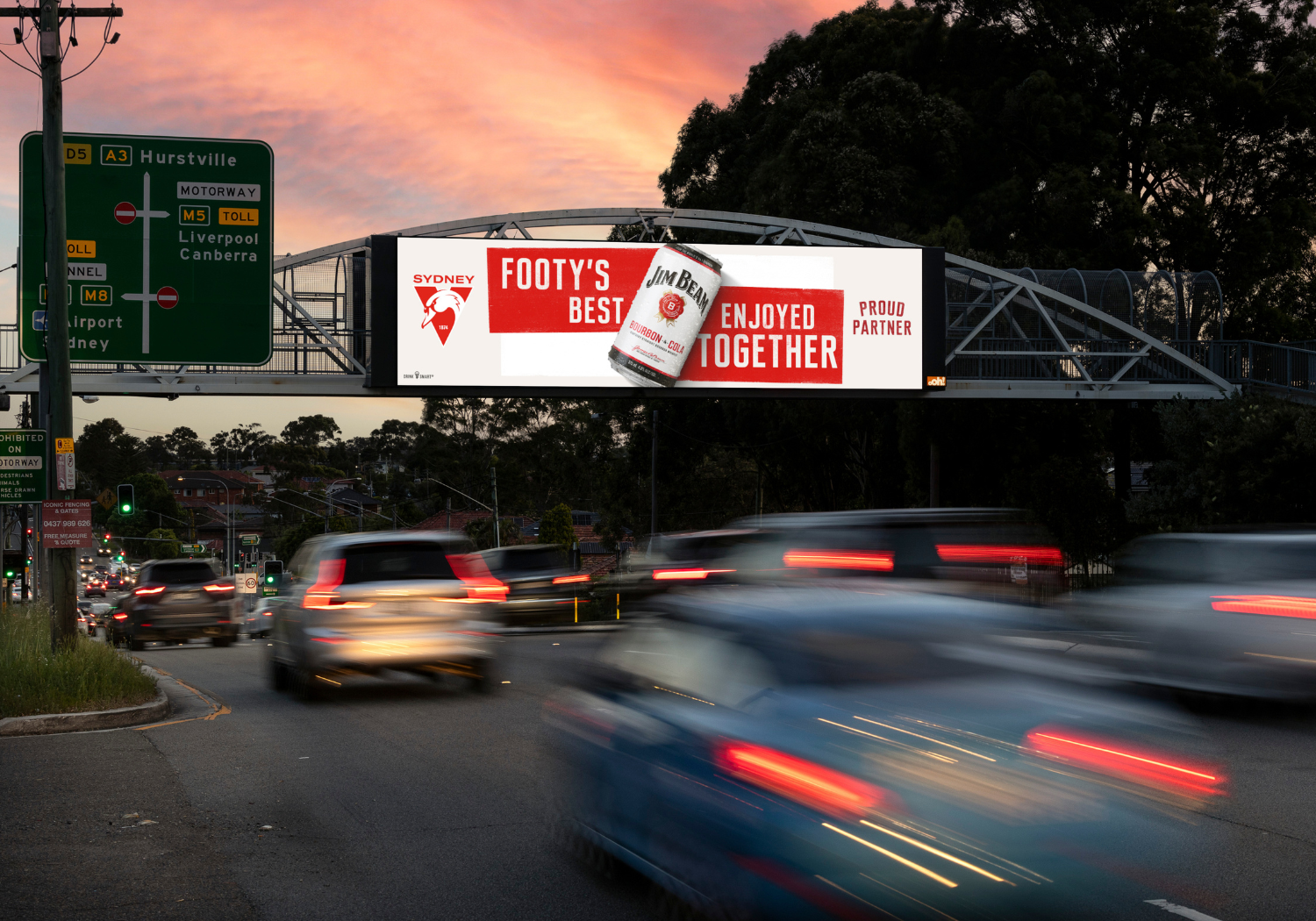 Jim Beam Billboard Sydney
