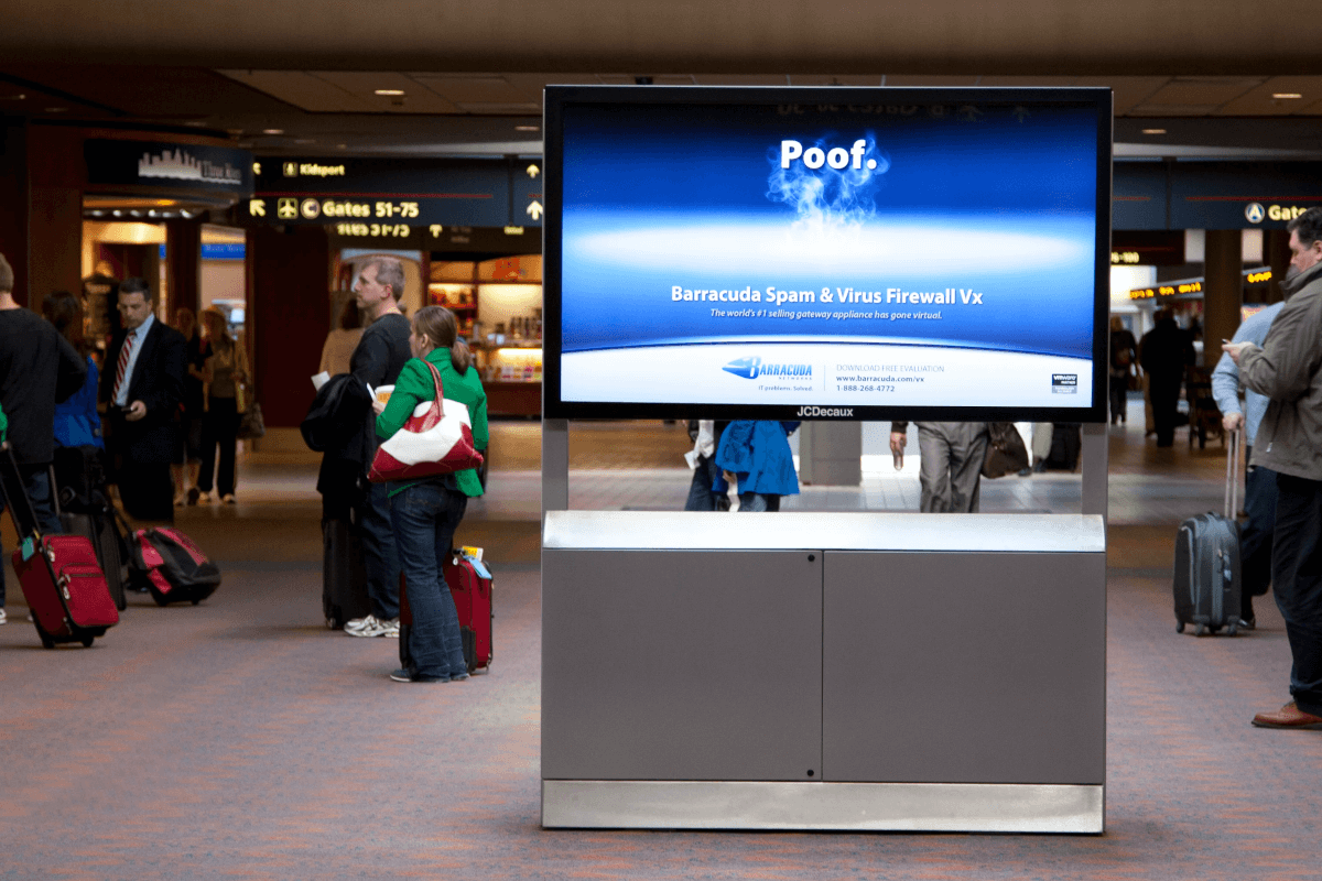 capture the attention of passengers