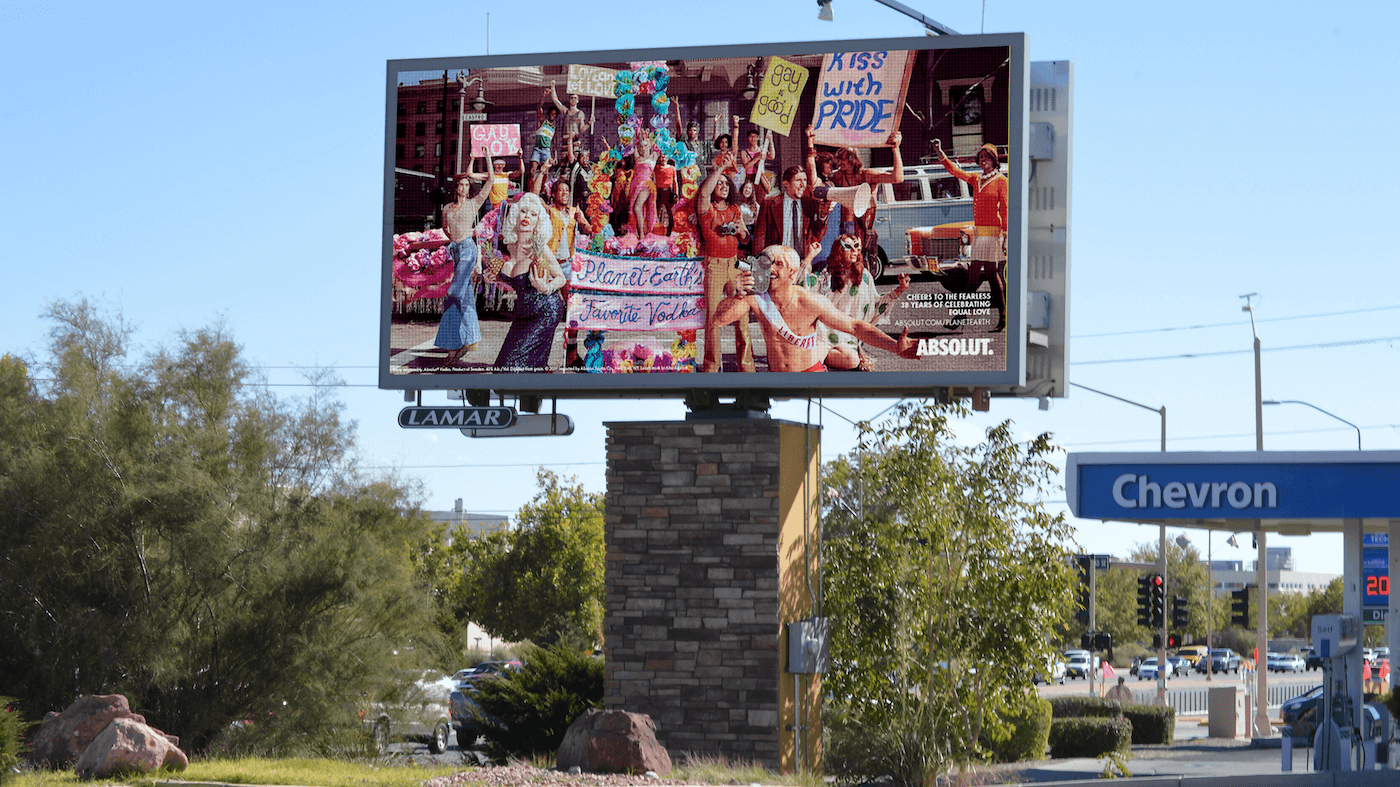 creativity and audience engagement billboard poster