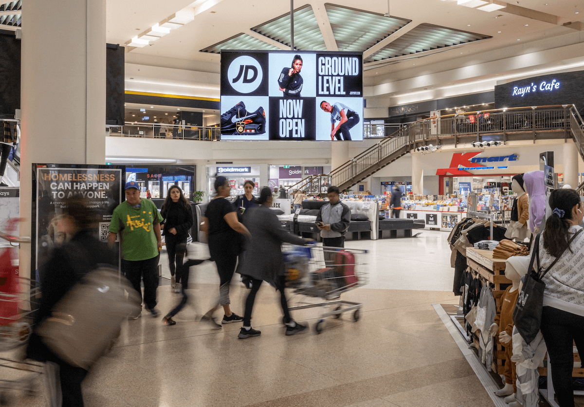 digital screen mall