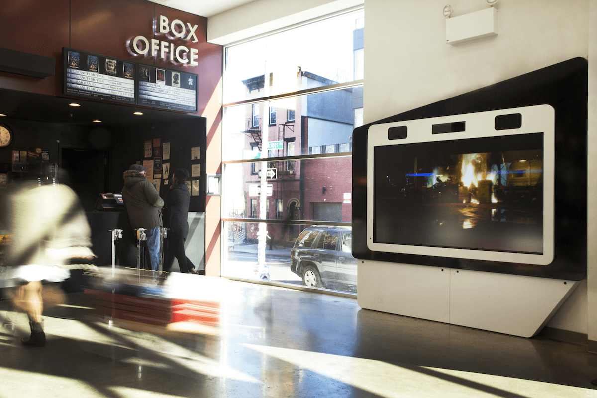 digital screens touch-screen interactivity