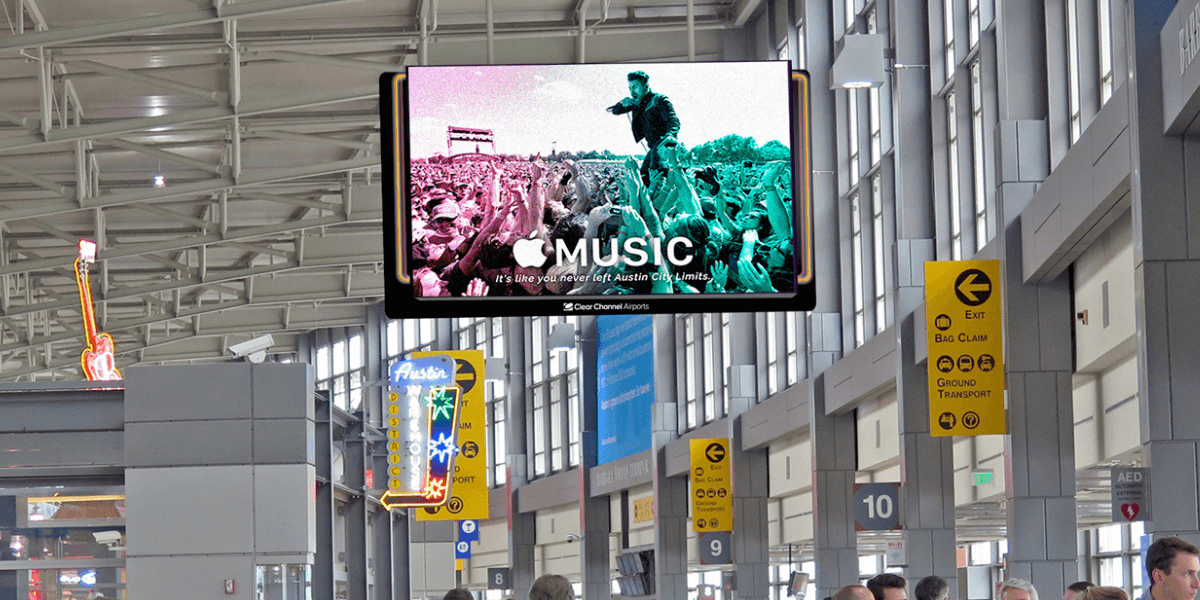 dooh airport advertising