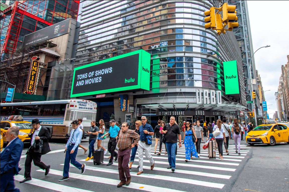 media entertainment dooh campaigns