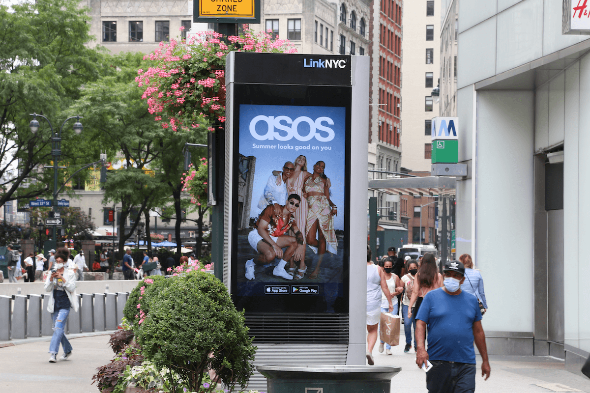 dooh creativity and audience engagement campaign