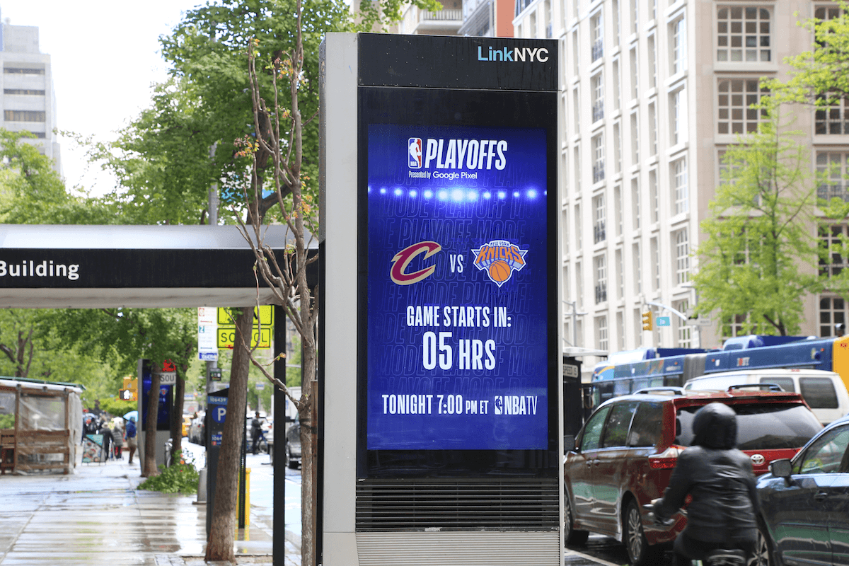 dooh dynamic creative campaigns temperature 