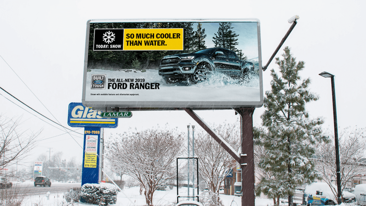 fordranger dooh audience engagement