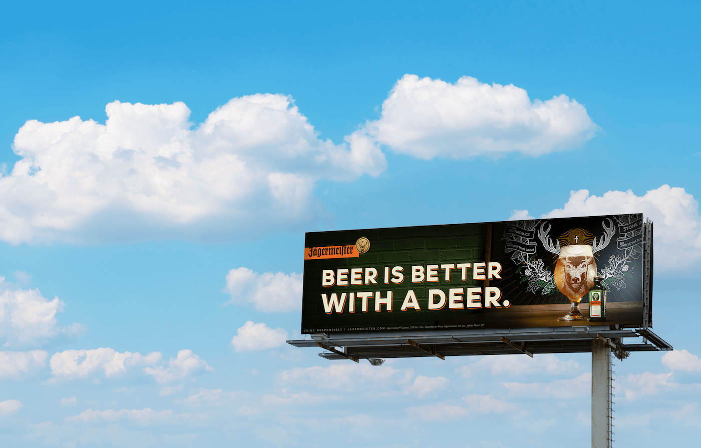 jager-billboard alcohol dooh campaign