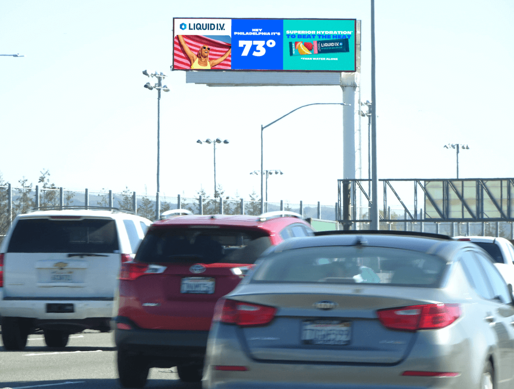 local temperature dynamic creative audience engagement campaign