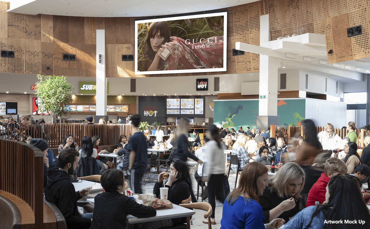 malls screens attract consumers purchase locations