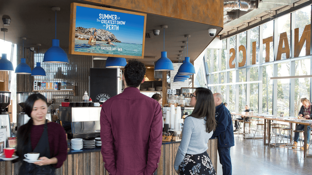 motiocafe reach consumer digital screens