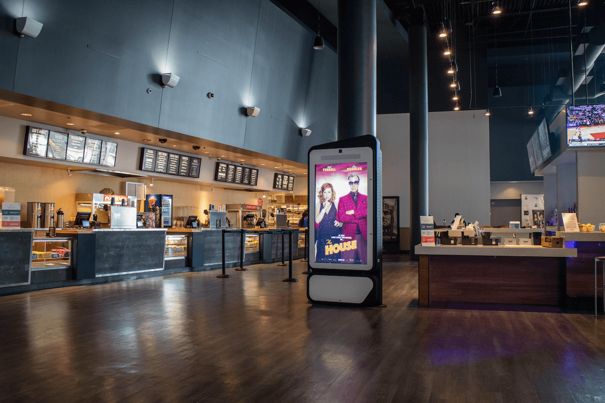 movie theaters digital screen entertainment venues