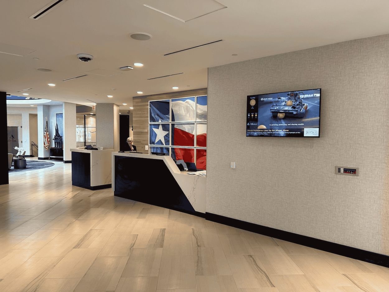 product promotion private airport