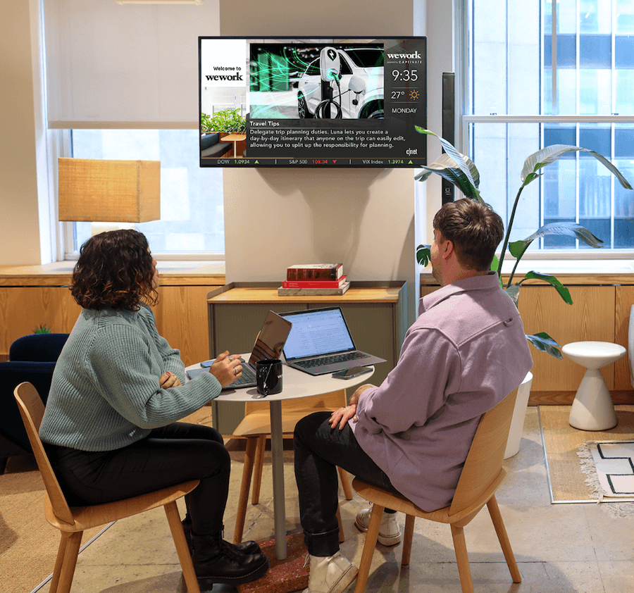 screens and media access professionals high-traffic locations